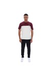 Fila Mens Red Tiebreaker Colour Block T-Shirt
