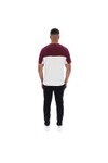 Fila Mens Red Tiebreaker Colour Block T-Shirt