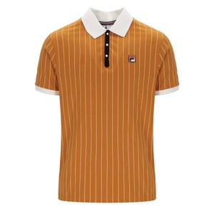 Classic Vintage Striped Polo Shirt