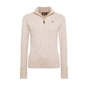 Bridget Quarter Zip Knit Jumper