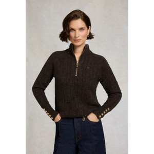 Bridget Quarter Zip Knit Jumper