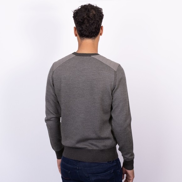 Belstaff Mens Grey Kerrigan Crew Jumper #4