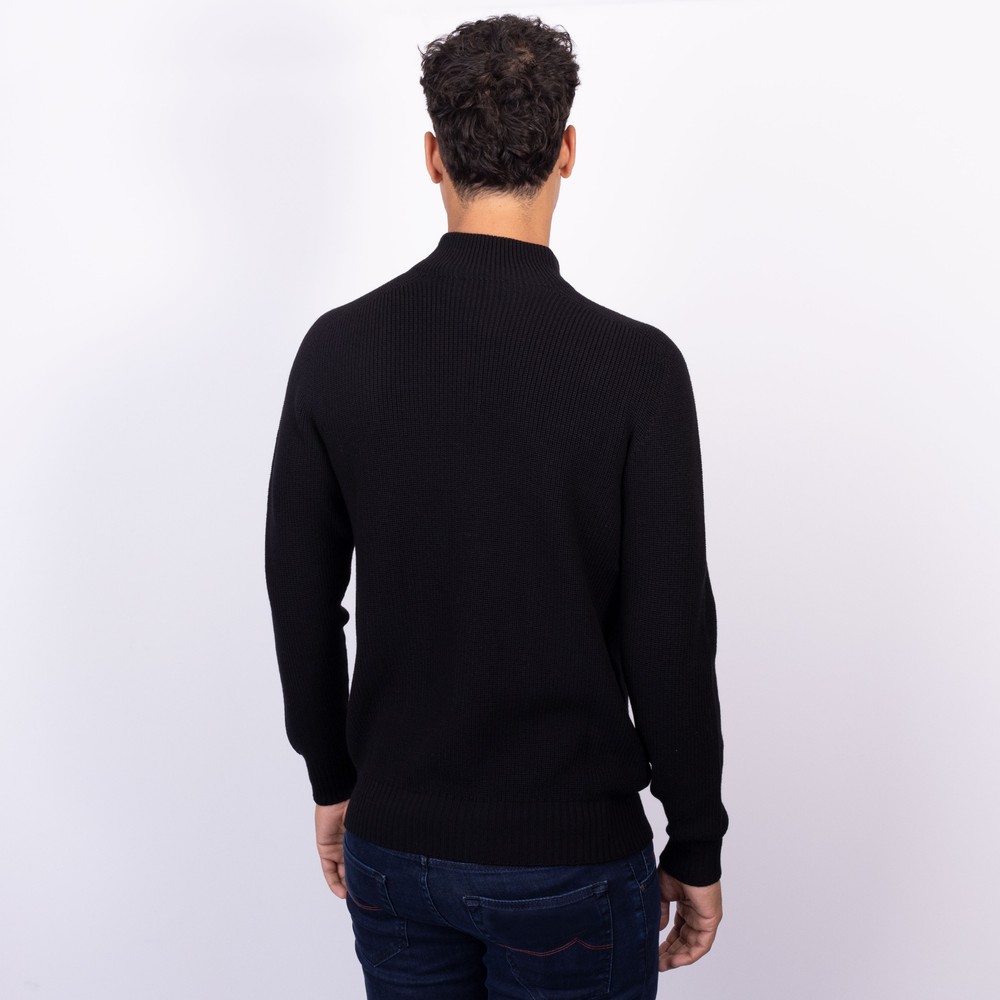 トップス Gran Sasso Gran Sasso Lupo Half Zip Jumper | Oxygen Clothing