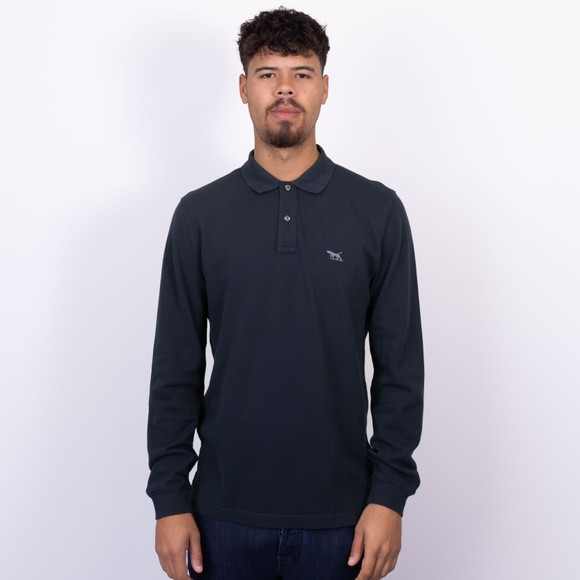 Rodd & Gunn Mens Blue The Long Sleeve Polo Shirt
