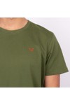 Crew Clothing Company Mens Green Classic T-Shirt