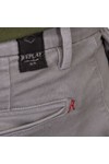 Replay Mens Grey Benni Hyperflex Colour Chino