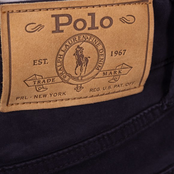 Polo Ralph Lauren Mens Blue Varick Slim Straight Stretch Sateen Pant main image