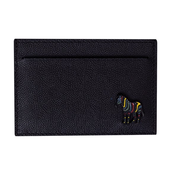 Paul Smith Mens Black Zebra Card Holder main image