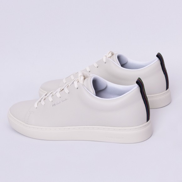 PS Paul Smith Mens White Lee Leather Trainer main image