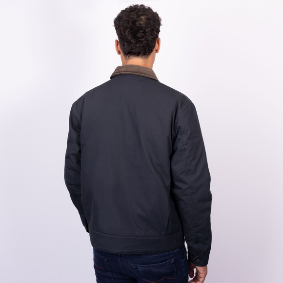 Fred Perry Mens Blue Caban Jacket main image
