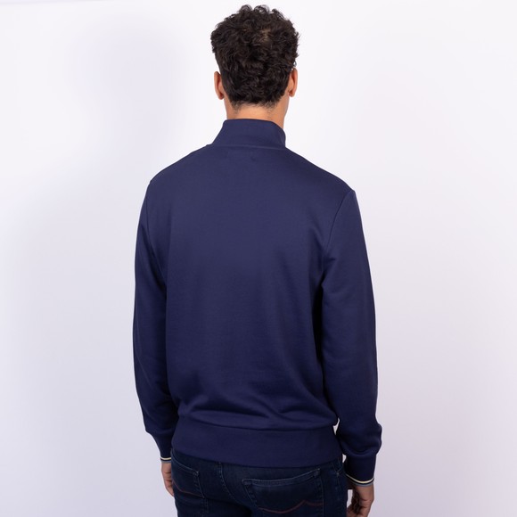 Fred Perry Mens Blue 1/2 Zip Sweatshirt main image