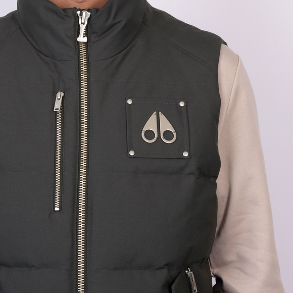 Moose Knuckles Mens Grey Westmount 2Tone Gilet #3