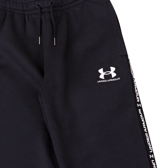 Under Armour Boys Black Icon Fleece Taping Jogger main image