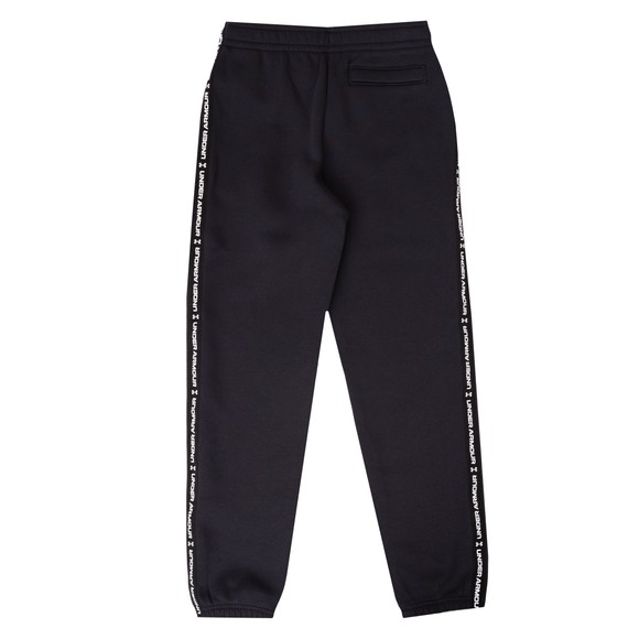 Under Armour Boys Black Icon Fleece Taping Jogger main image