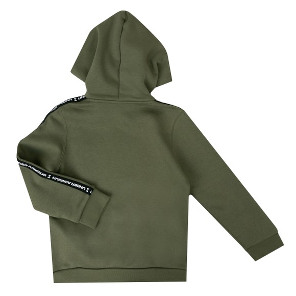 Under Armour Boys Green Icon Fleece Taping Hoodie main image
