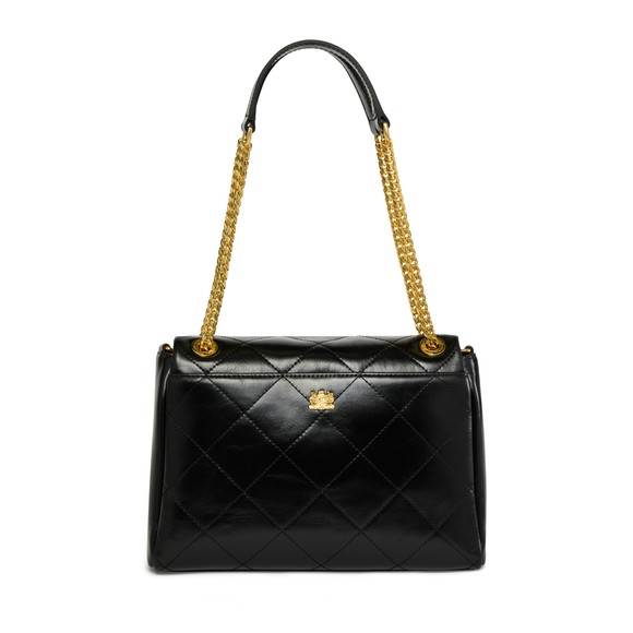 Holland Cooper Womens Black Milan Midi Shoulder Bag #2