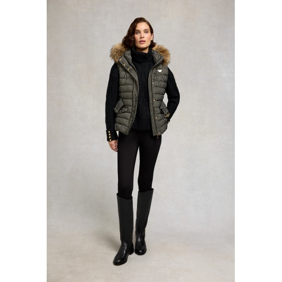 Holland Cooper Womens Beige Moritz Gilet  main image