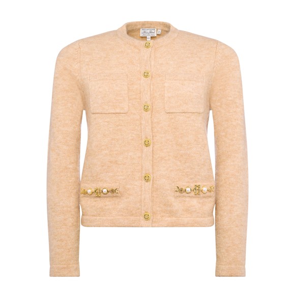 Holland Cooper Womens Brown Lucinda Cardigan main image