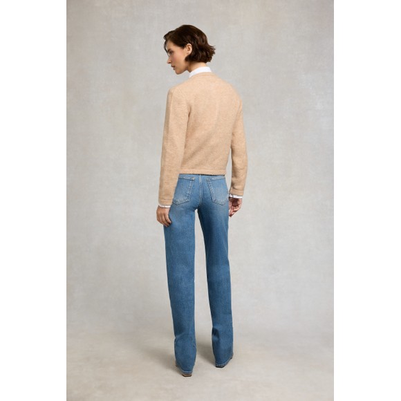 Holland Cooper Womens Brown Lucinda Cardigan main image