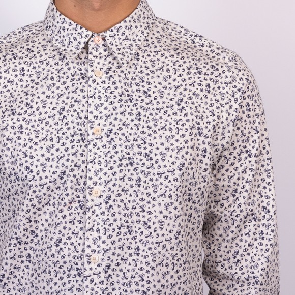 PS Paul Smith Mens White Dice Detail Shirt #3