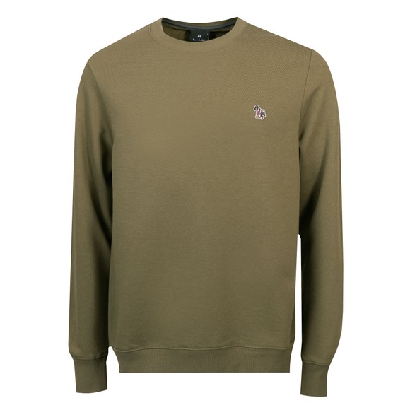 PS Paul Smith Mens Green Zebra Sweatshirt main image