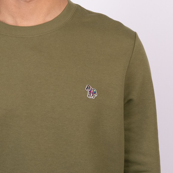 PS Paul Smith Mens Green Zebra Sweatshirt main image