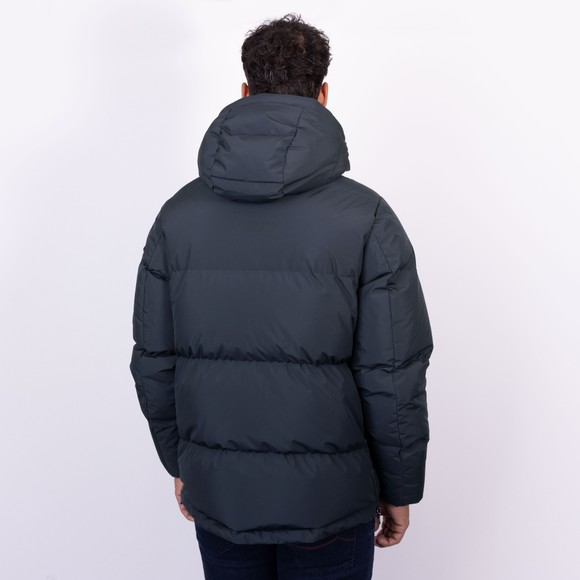 Sandbanks Mens Blue Wide Baffle Puffer Jacket main image