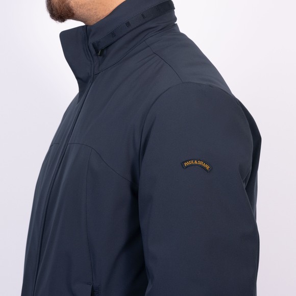 Paul & Shark Mens Blue Typhoon Re-4X4 Stretch Windbreaker main image