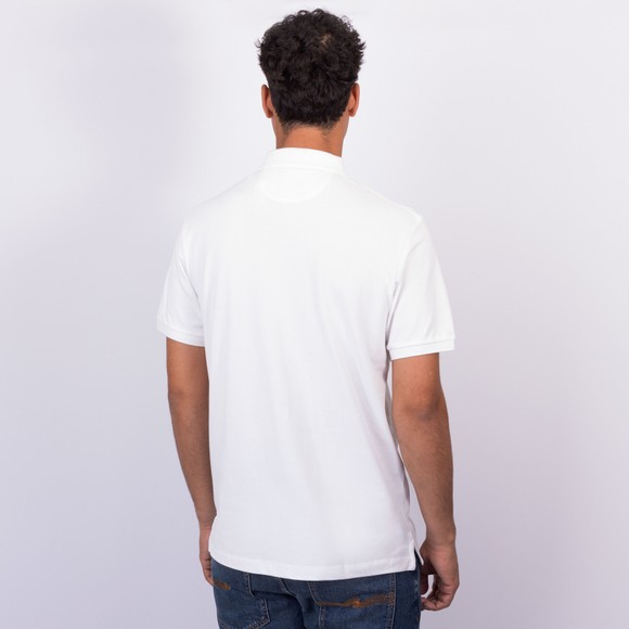 Hackett Mens Off-White Heritage Essential Polo Shirt main image
