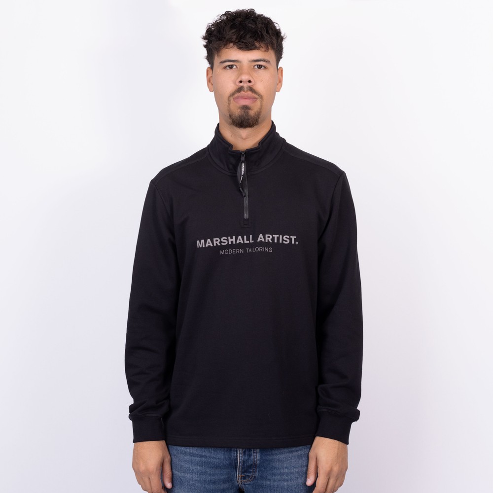Muster Marshall Artist Microsphere 1/4 Zip Sweatshirt | Masdings