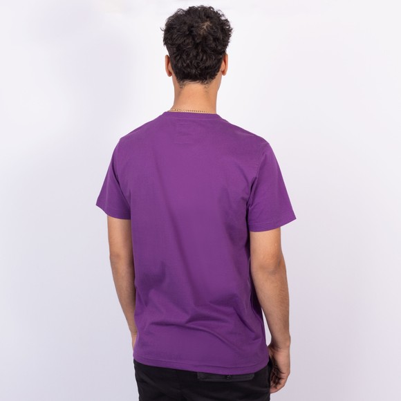 Crew Clothing Company Mens Purple Classic T-Shirt main image