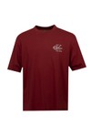 Calvin Klein Jeans Mens Red Micro Monologo T-Shirt