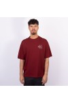 Calvin Klein Jeans Mens Red Micro Monologo T-Shirt