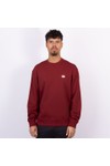 Calvin Klein Jeans Mens Red Terry Badge Sweatshirt