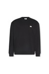 Calvin Klein Jeans Mens Black Terry Badge Sweatshirt