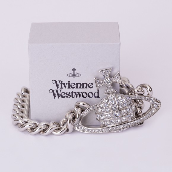 Vivienne Westwood Womens Silver Neysa Chain Necklace main image