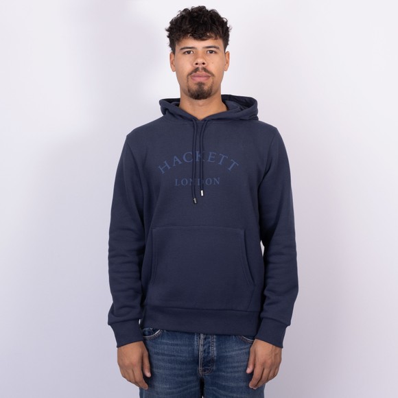 Hackett Mens Blue Heritage Essential Hoody