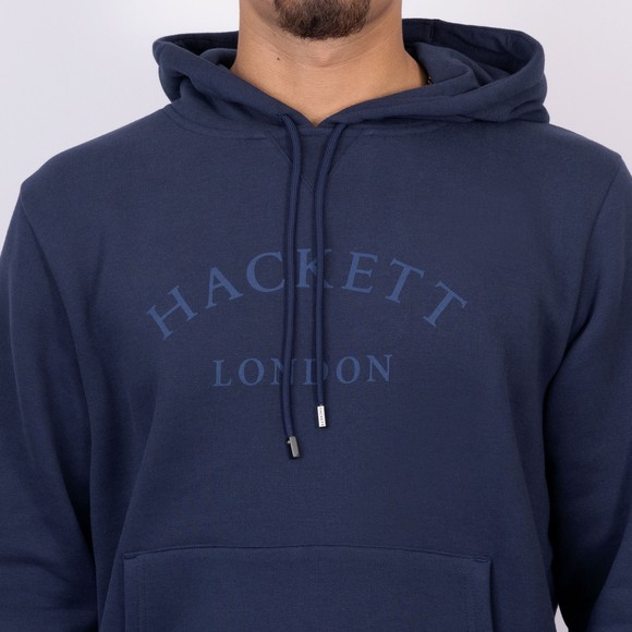Hackett Mens Blue Heritage Essential Hoody main image