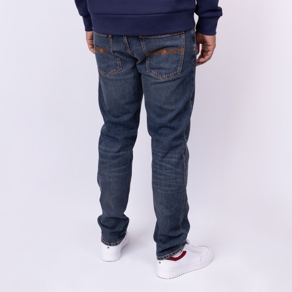 Nudie Jeans Mens Blue Solid Ollie Jean main image