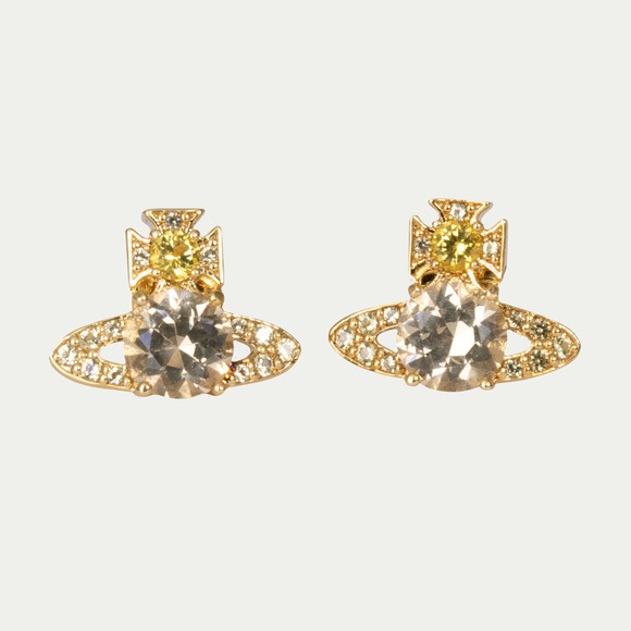 Vivienne Westwood Womens Gold Ismene Earrings main image