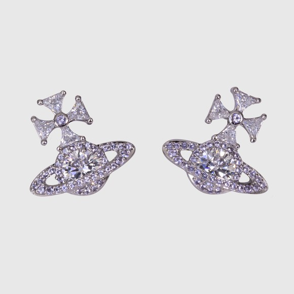 Vivienne Westwood Womens Silver Mila Earrings main image