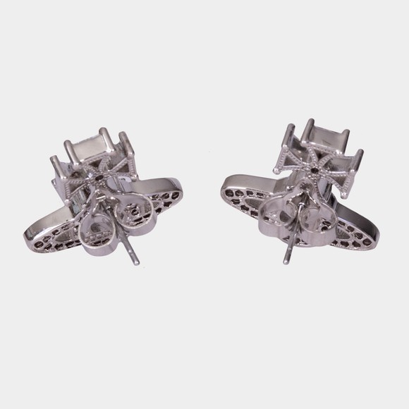 Vivienne Westwood Womens Silver Mila Earrings main image