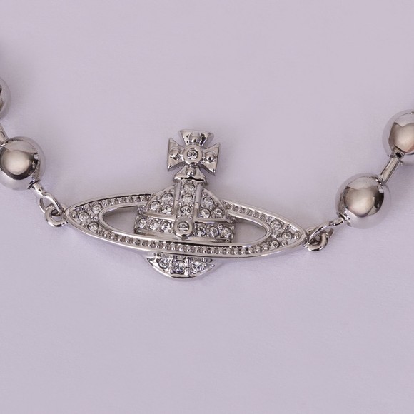 Vivienne Westwood Womens Silver Thames Mini Bas Relief Bracelet #3