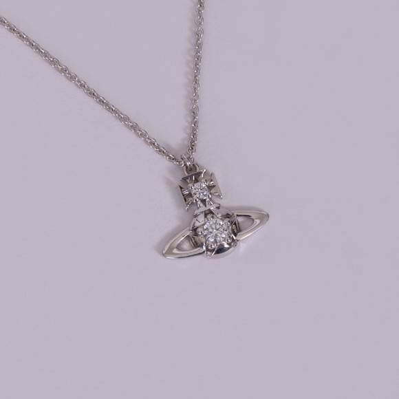 Vivienne Westwood Womens Silver Lee Orb Pendant #3