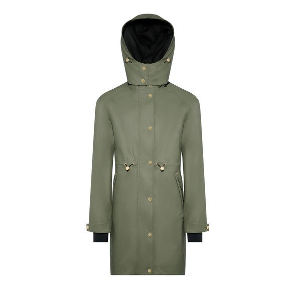 Holland Cooper Womens Green Chartwell Rain Parka main image