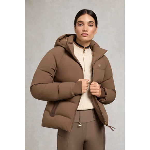 Holland Cooper Womens Brown Chiltern Yard Jacket main image
