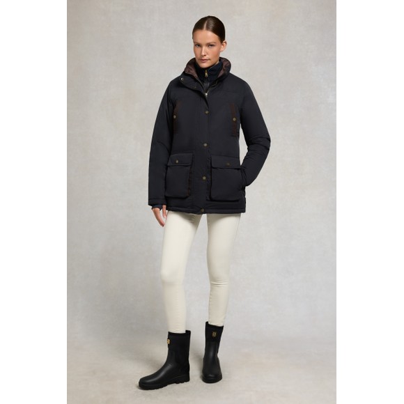 Holland Cooper Womens Black Yard Wellington main image