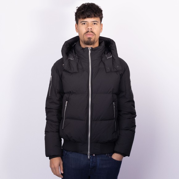 Moose Knuckles Mens Black Everest Bomber main image