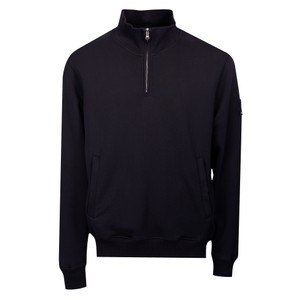 Badge Logo Half Zip Sweatshirt