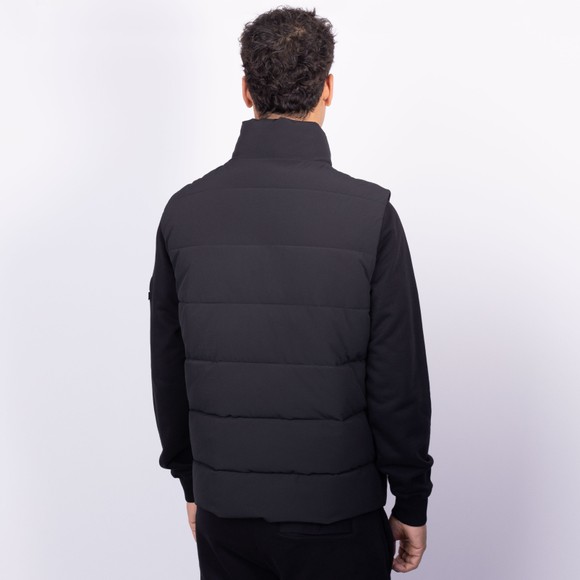 Sandbanks Mens Black Clifftop Zip Pocket Gilet main image